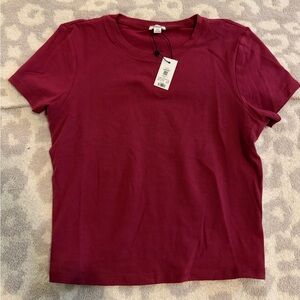 SuperSoft Crewneck Cropped T-Shirt